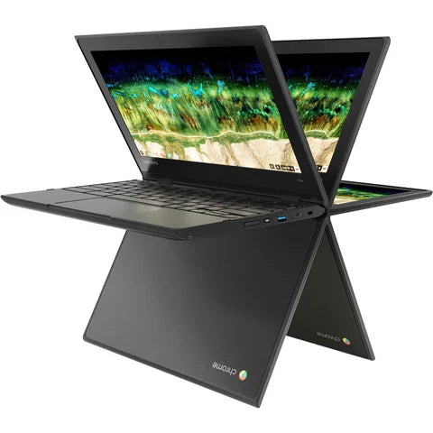 10 Lenovo 500e Touchscreen Chromebooks with Stylus - Perfect for Creativity and Learning